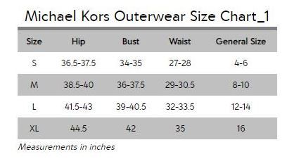 Michael Kors Coat Size Chart Flash Sales, 50% OFF |  