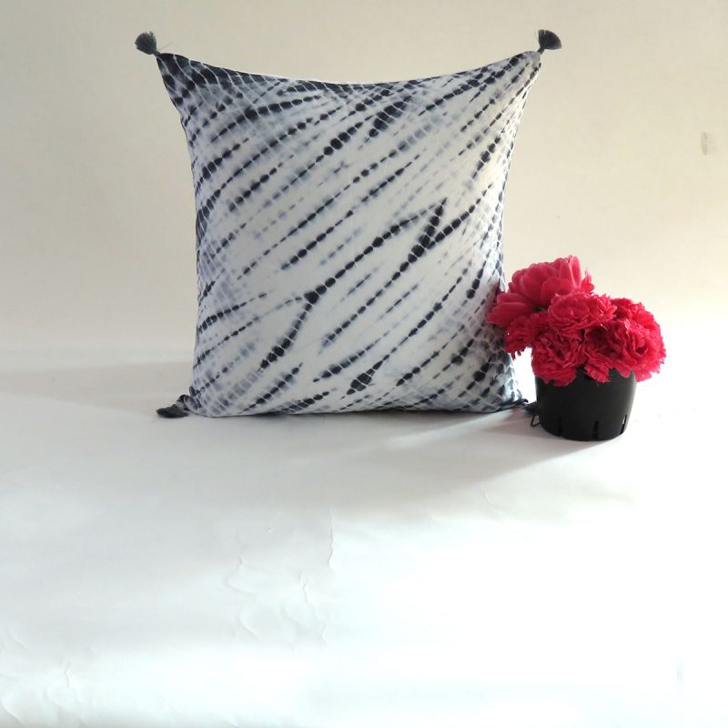 Tie Dye Cushion Cover Decorative Square Abstract Throw Pillow