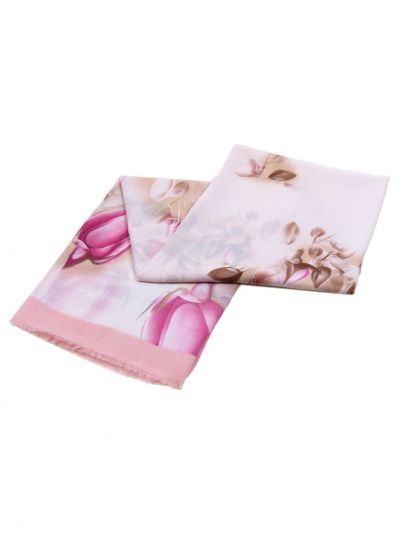 Women's Soft and Luxury Designer Printed Floral Scarfs