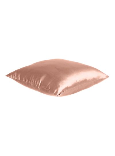 Oussum Silk Satin Solid Cushion Cover Soft Comfortable Home Decorative Throw Pillowcases 