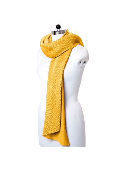 Fashion Pleated Lightweight Summer Polyester Scarves for women