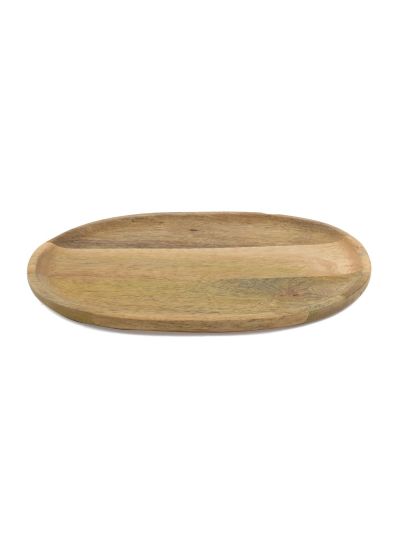 Handmade Round  Wooden Serving Platter