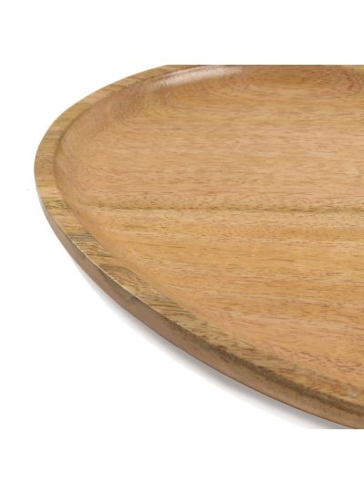 Round Wooden Handmade Serving Platter