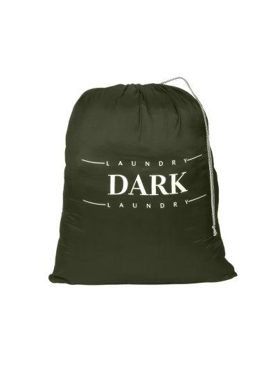Olive Oussum Polyester Heavy Duty Laundry Bag -Green