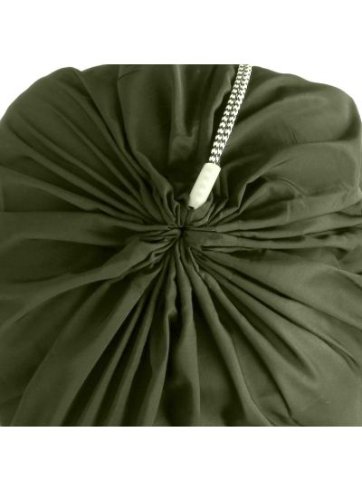 Olive Oussum Polyester Heavy Duty Laundry Bag -Green