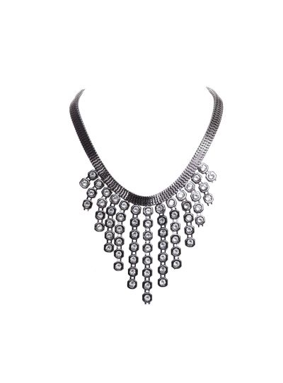Silver Journey Choker Necklace for Women Statement Fashion Jewelry Online