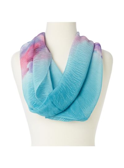 Soft Luxurious Floral Infinity Scarf for Women Super Lightweight Polyester Loop Scarves Online