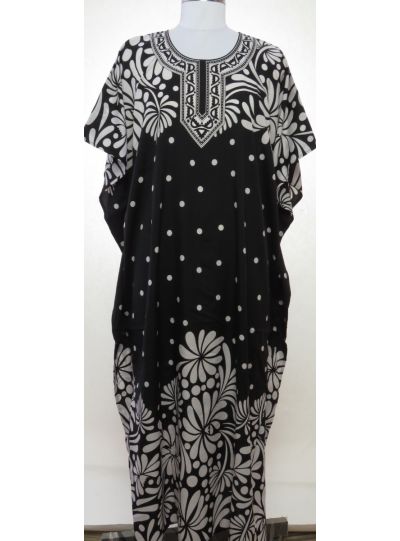 Women Floral Print Long Maxi Dress Evening Gown Party Beach Wear Summer Caftan