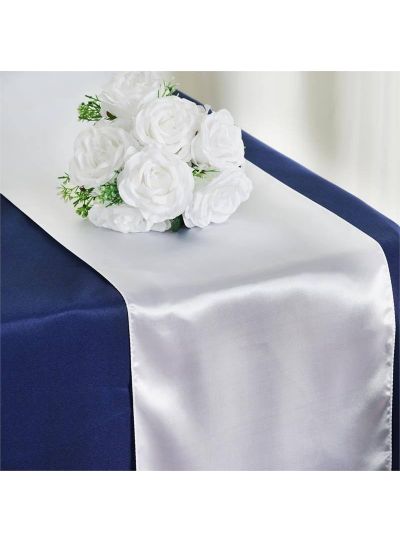 Satin Tablecloth Linen Home Party Christmas Decor Table Runners