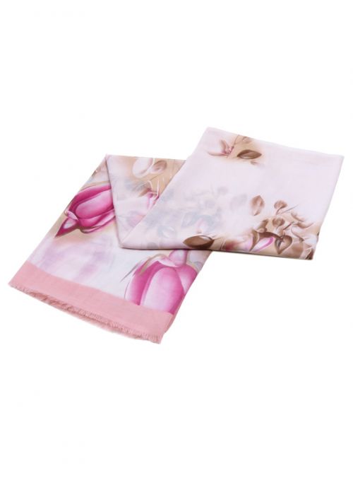 Women's Soft and Luxury Designer Printed Floral Scarfs