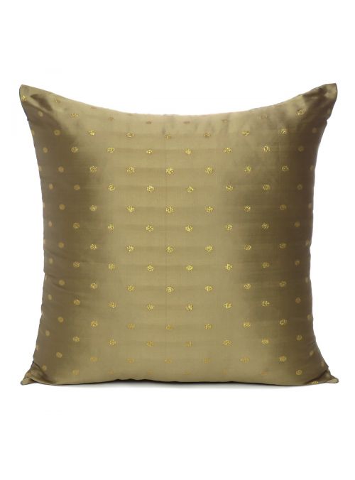 Home Decor Art Silk Polka Dot Cushion Covers Set of 5