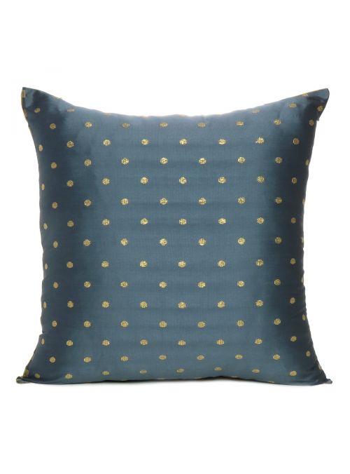 Art Silk Solid Reversible Handmade Cushion Cover For Home Decor Set Of 2 16