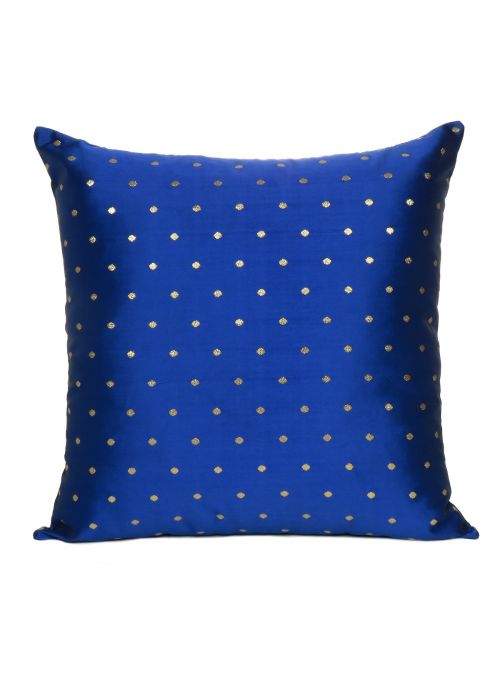 Art Silk Solid Reversible Handmade Cushion Cover For Home Decor 