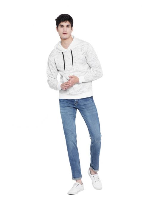 Ash Men’s Casual Form Fleece Hooded Pullover Sweatshirt Winter Wear