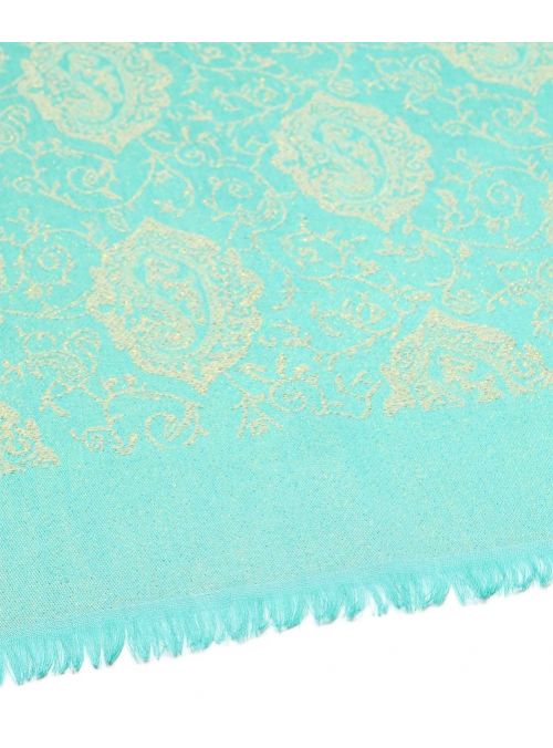 Lightweight Women's Turquoise Viscose Pashmina Cashmere Scarf for Women Winter Fashion Online