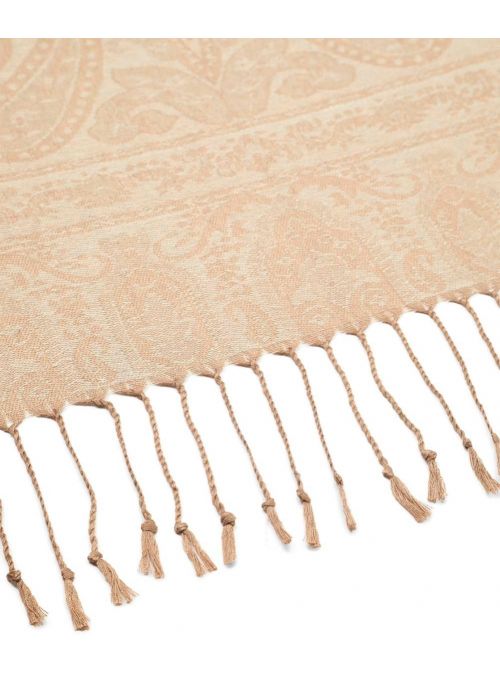 Lightweight Women's Beige Viscose Pashmina Cashmere Scarf for Women Winter Fashion Online