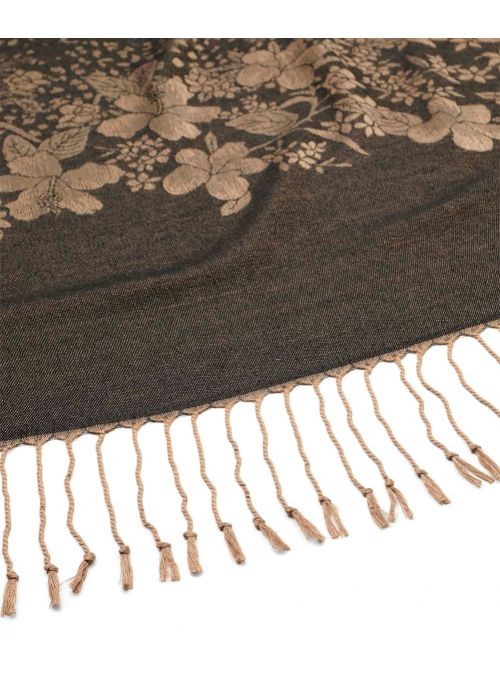 Lightweight Women's Black Viscose Pashmina Cashmere Scarf for Women Winter Fashion Online