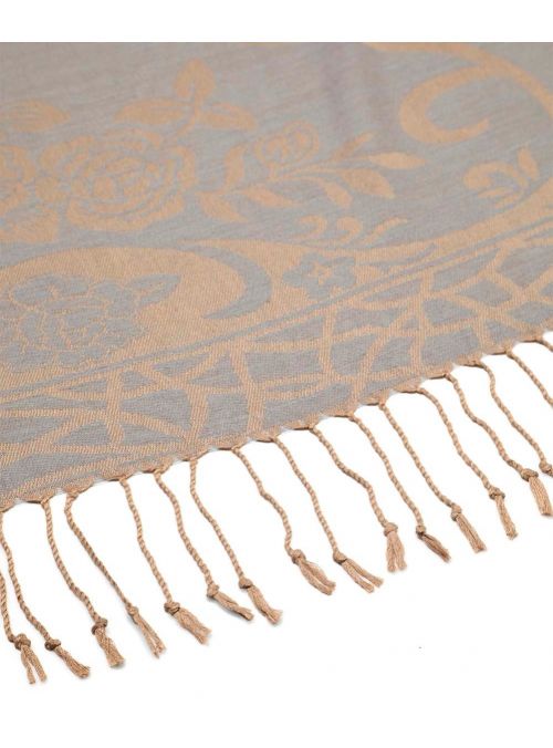 Women's Gray Lightweight Pashmina Viscose Cashmere Scarf for Women Winter Fashion Online