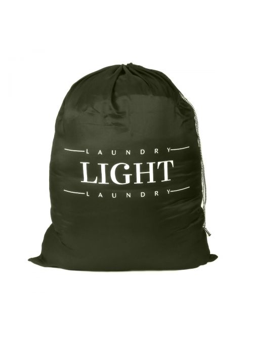 Olive Oussum Polyester  Drawstring Closure Laundry Bag