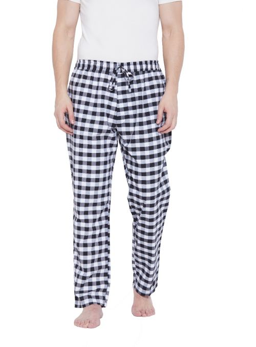 Men Cotton Drawstring Lounge Pajama Pant with 2 Pockets