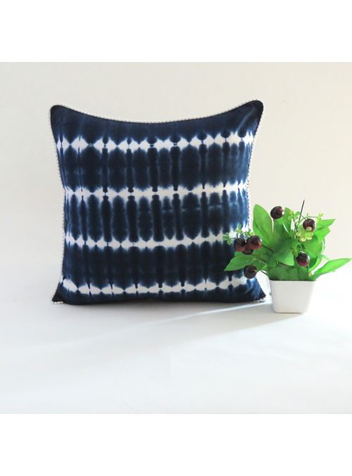 Tie Dye Cushion Cover Decorative Stripe Geometric Square Throw Pillow Cases for Patio Sofa Couch Decor 18