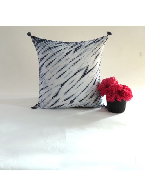 Tie Dye Cushion Cover Decorative Square Abstract Throw Pillow Cases for Patio Sofa Couch Decor 18