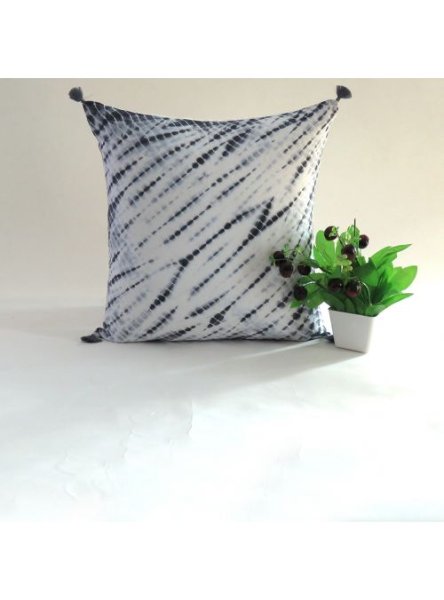 Tie Dye Cushion Cover Decorative Square Abstract Throw Pillow Cases for Patio Sofa Couch Decor 18