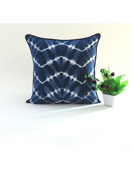 Tie Dye Cushion Cover Decorative Geometric Pattern Square Throw Pillow Cases for Patio Sofa Couch Decor 18