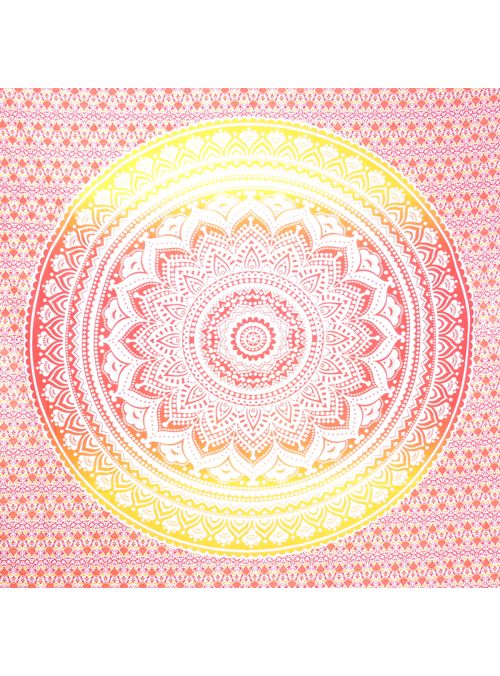 Boho Ombre Mandala Tapestry Hippie Wall Hanging College Dorm Room Tapestries Beach Blanket Queen Size Bedspreads