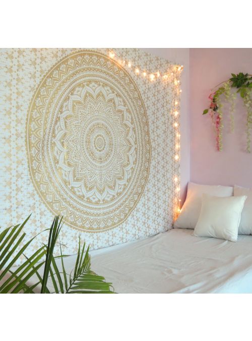 Ombre Mandala Tapestry Boho Hippie Wall Hanging Tapestries Bedspread Online