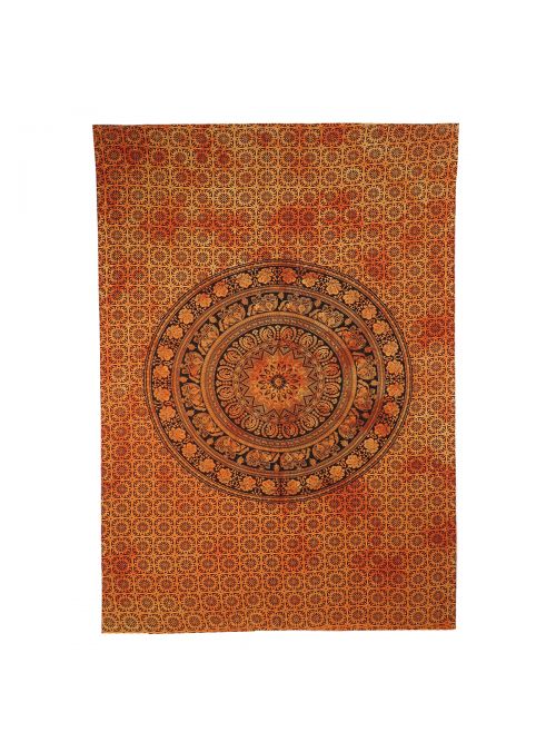 Tapestry Mandala Twin Wall Indian Hanging Rust Brown Ombre Bohemian Mandala Decor Online