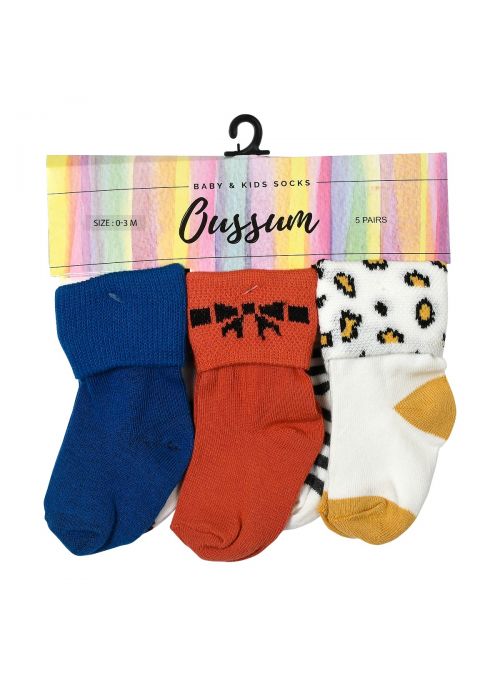 Oussum Unisex Baby Cotton Socks Pack of 5