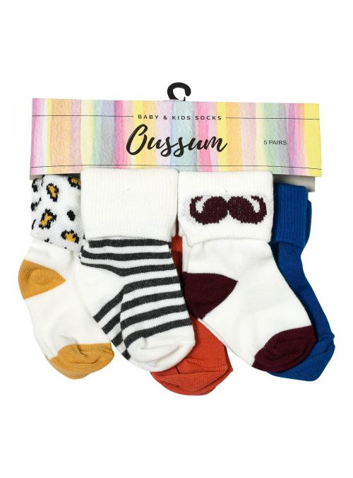 Oussum Unisex Baby Cotton Socks Pack of 5