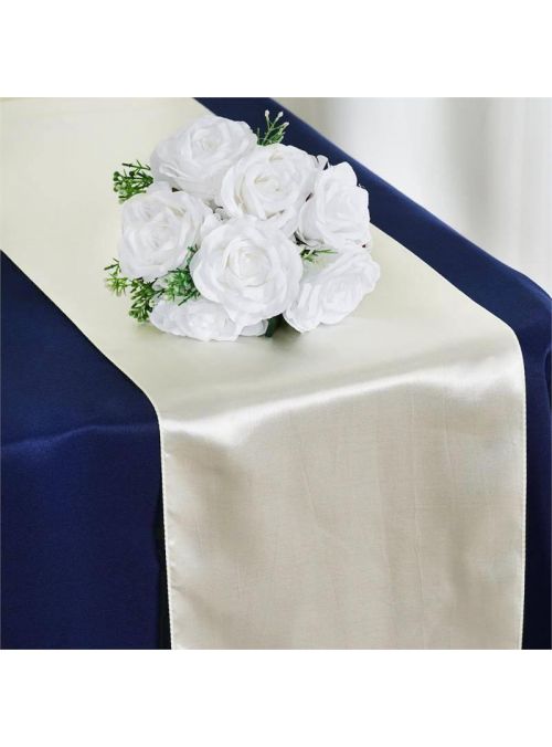 Satin Table Runner for Wedding Party Decoration Runner