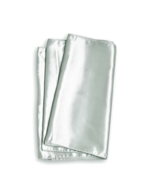 Silver Gray Wedding Home Party Decor Silk Satin Table Runner 12”x108”