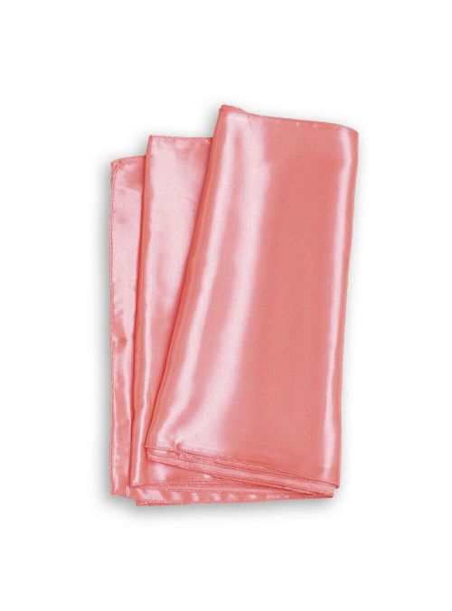 Strawberry Pink Wedding Home Party Decor Satin Table Runner Rectangle Tablecloth 12”x108”