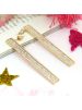 Crystal Diamond Bar Rectangular Fashion Earrings For Womens