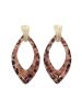 Women Fashion Geometric Resin Earrings For Gift 