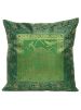 Indian Decorative Elephant Print Silk Brocade Cushion Cover