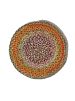Oussum Multicolor Hand woven Reversible Round Jute Floor Rugs