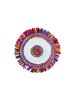 Oussum Hand Woven Chindi Braided Round Jute Floor Rugs