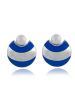 Women Round Shape Dangle Earring Jewelry 