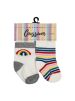 Oussum Unisex Baby Cotton Crew Socks Pack of 2